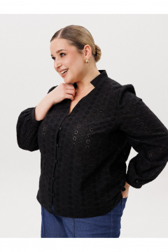 Блуза AVA fashion М-168 черный - фото 2