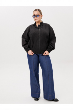 Бомбер AVA fashion М-169 черный - фото 1