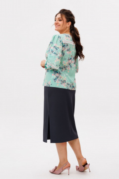 Блуза Anelli 1693 нежная_мятность - фото 5