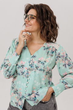 Блуза Anelli 1693 нежная_мятность - фото 2