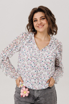 Блуза Anelli 1807 клевер - фото 2