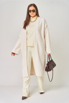 Брюки, джемпер, кардиган V&N Fashion 1064 бежевый - фото 2