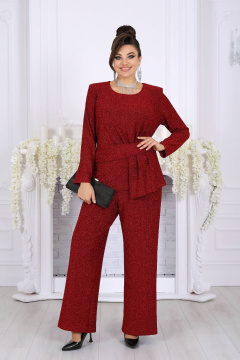 Блуза, брюки Ninele 6070 красный - фото 1