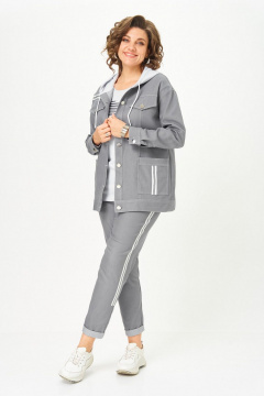 Брюки, куртка, туника Svetlana-Style 1569 серый - фото 3