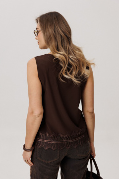 Топ Anelli 1664 шоко-шик - фото 4