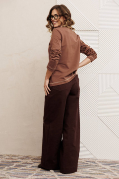 Джемпер Gizart 15422 мокко мусс - фото 5