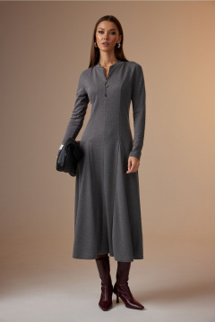 Платье N.O.W. 1653 серый - фото 2