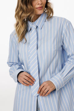 Галстук EOLA 0062 голубой_полоска - фото 5