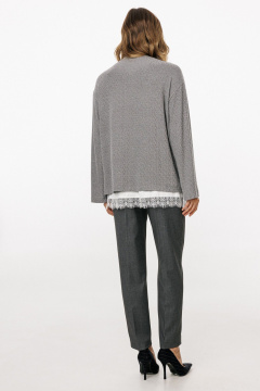 Брюки EOLA 2912.3 серый_меланж - фото 5
