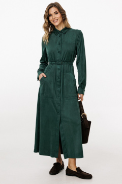 Платье EOLA 3027 т.изумруд - фото 1