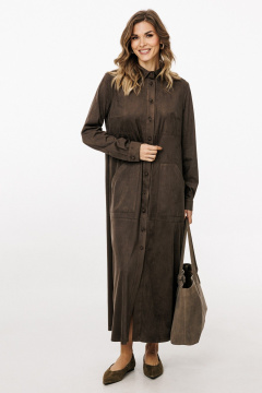 Платье EOLA 3027 шоколад - фото 3