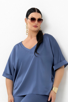 Блуза, брюки Lissana 4903 синий - фото 4