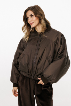 Куртка EOLA 3034 шоколад/т.изумруд - фото 1