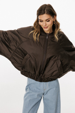 Куртка EOLA 3034.1 шоколад/т.изумруд - фото 4