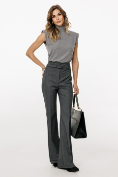 Брюки EOLA 3038.1 серый_меланж - фото 3