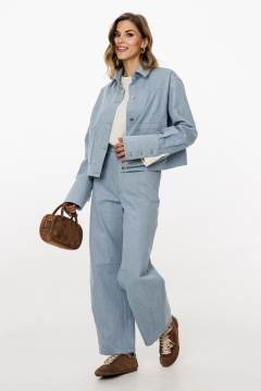 Блуза EOLA 3042 голубой - фото 3