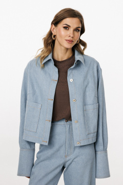 Блуза EOLA 3042.1 голубой - фото 1