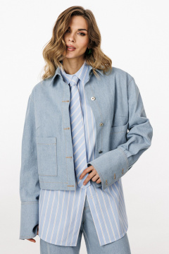 Блуза EOLA 3042.2 голубой - фото 1