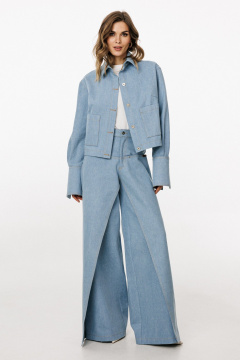 Блуза EOLA 3042.3 голубой - фото 3