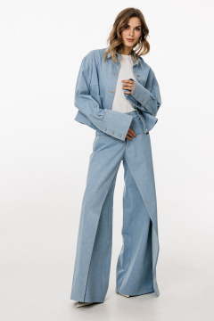 Блуза EOLA 3042.3 голубой - фото 2