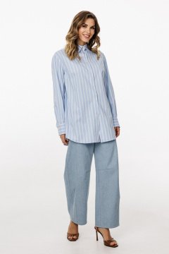 Брюки EOLA 3043.4 голубой - фото 3