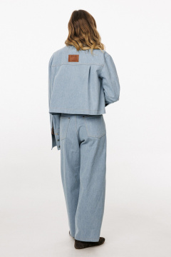 Брюки EOLA 3043.7 голубой - фото 4