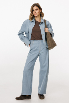 Брюки EOLA 3043.7 голубой - фото 1