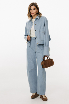 Брюки EOLA 3043.11 голубой - фото 2