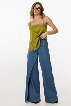 Брюки EOLA 3044.1 темно-голубой - фото 5