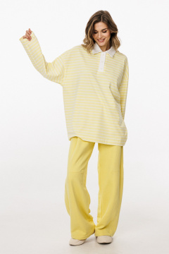 Джемпер EOLA 3052.1 лимонный_в_полоску - фото 3