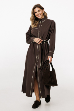 Платье EOLA 3057 шоколад - фото 2