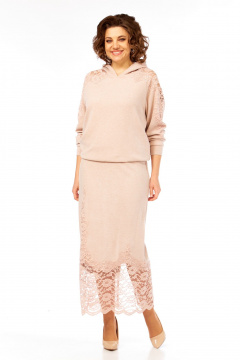 Джемпер, юбка Диомант 2146 розовый - фото 1