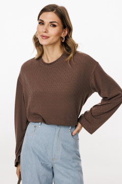 Джемпер EOLA 3059 шоколад - фото 5