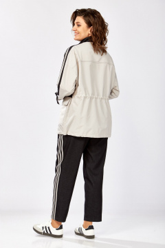 Брюки, ветровка Lady Secret 25230 черный+серо-бежевый - фото 5