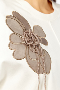 Брюки, джемпер Jurimex 3464 молоко-темно-бежевый - фото 5