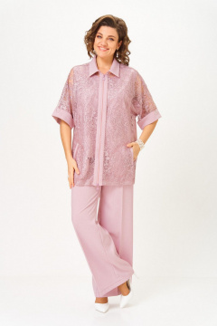 Брюки, кардиган, топ Svetlana-Style 2119 розовый - фото 2