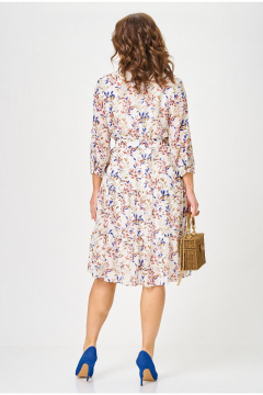 Платье Твой имидж 2340 молочный_с_принтом - фото 3