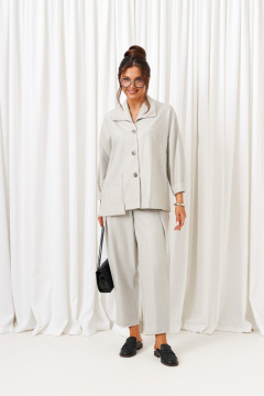 Брюки, рубашка Beautiful&Free 6421 серый - фото 5