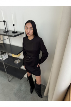 Платье THE.WOMAN 0411 черный - фото 4