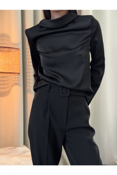 Блуза THE.WOMAN 0410 черный - фото 3