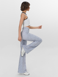 Брюки Mark Formelle 342235/25-39166П-2 серый_меланж_печать_1_сл_термотрансфер_на_задн_дет_ - фото 1