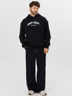 Худи Mark Formelle 121806-1/25-4896П-7П черный_печать2_3_сл_на_пол - фото 1