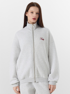 Толстовка Mark Formelle 172058/25-37778Ц-7П-2 серый_меланж_4306_А_712_W_вышивка - фото 2