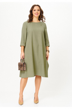 Платье Твой имидж 2333 фисташка - фото 4
