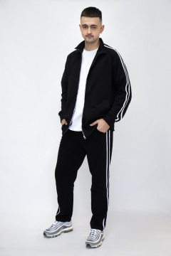 Брюки, свитшот Бобруйсктрикотаж 24739НС черный - фото 3