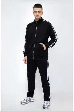 Брюки, свитшот Бобруйсктрикотаж 24739НС черный - фото 1