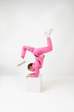 Брюки, джемпер Бобруйсктрикотаж 14525 малиновый - фото 3