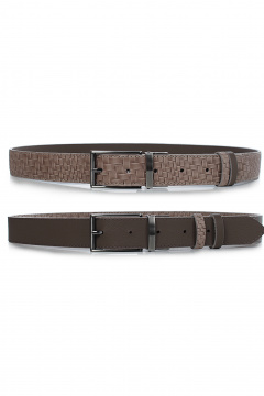 Ремень Galanteya 21918.25с3110к45 2р беж.т/коричн - фото 4