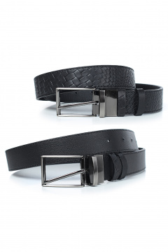 Ремень Galanteya 21918.25с3110к45 2р черный - фото 1