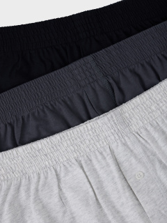 Трусы Mark Formelle 411152-3/25-5478Б-0 серый_меланж_4306А_графит_черный - фото 3